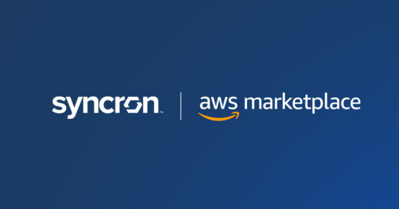 syncron and aws marketplace logos